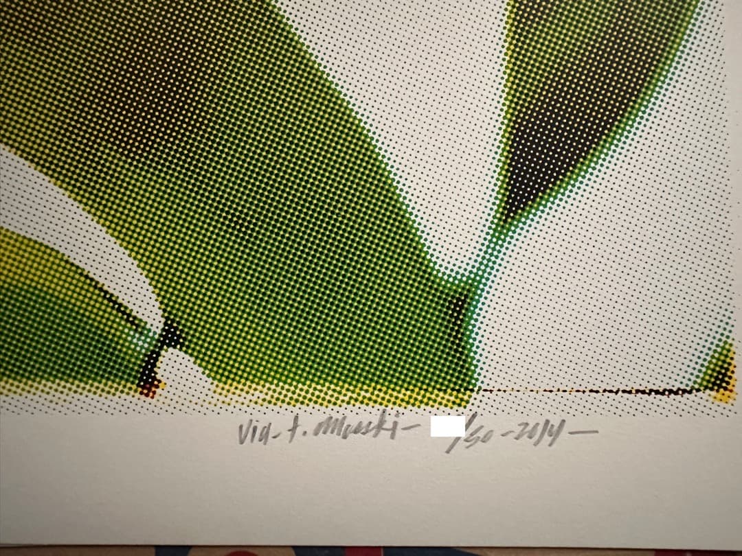 トーマス キャンベル プリント　サイン入り