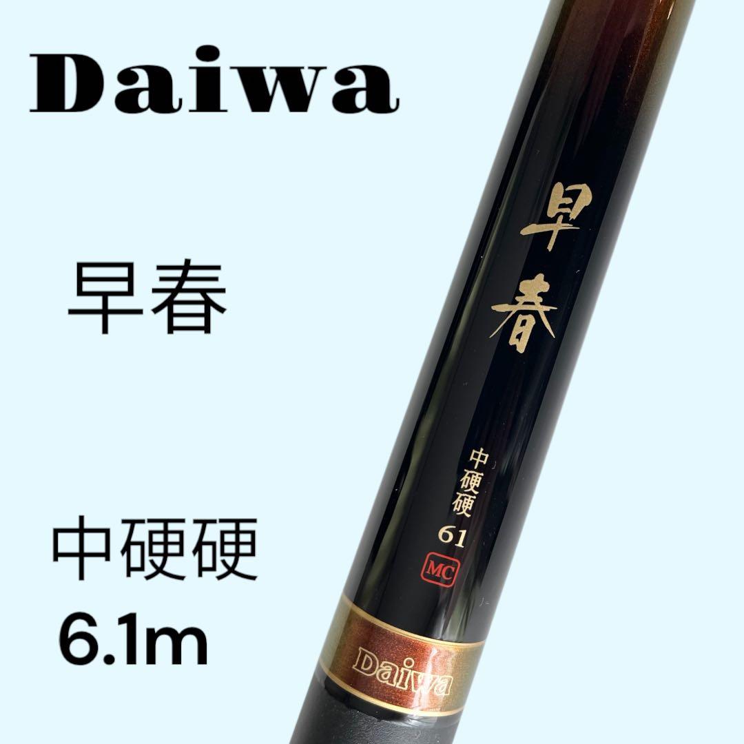 DAIWA ダイワ 早春 61 中硬硬 釣竿 渓流竿