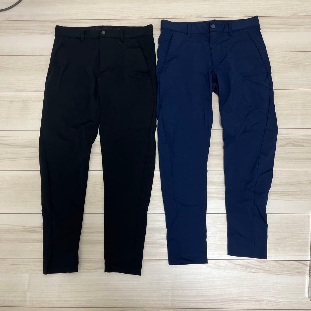 TFW49 ストレッチパンツ 2本セット 黒 紺　サイズS