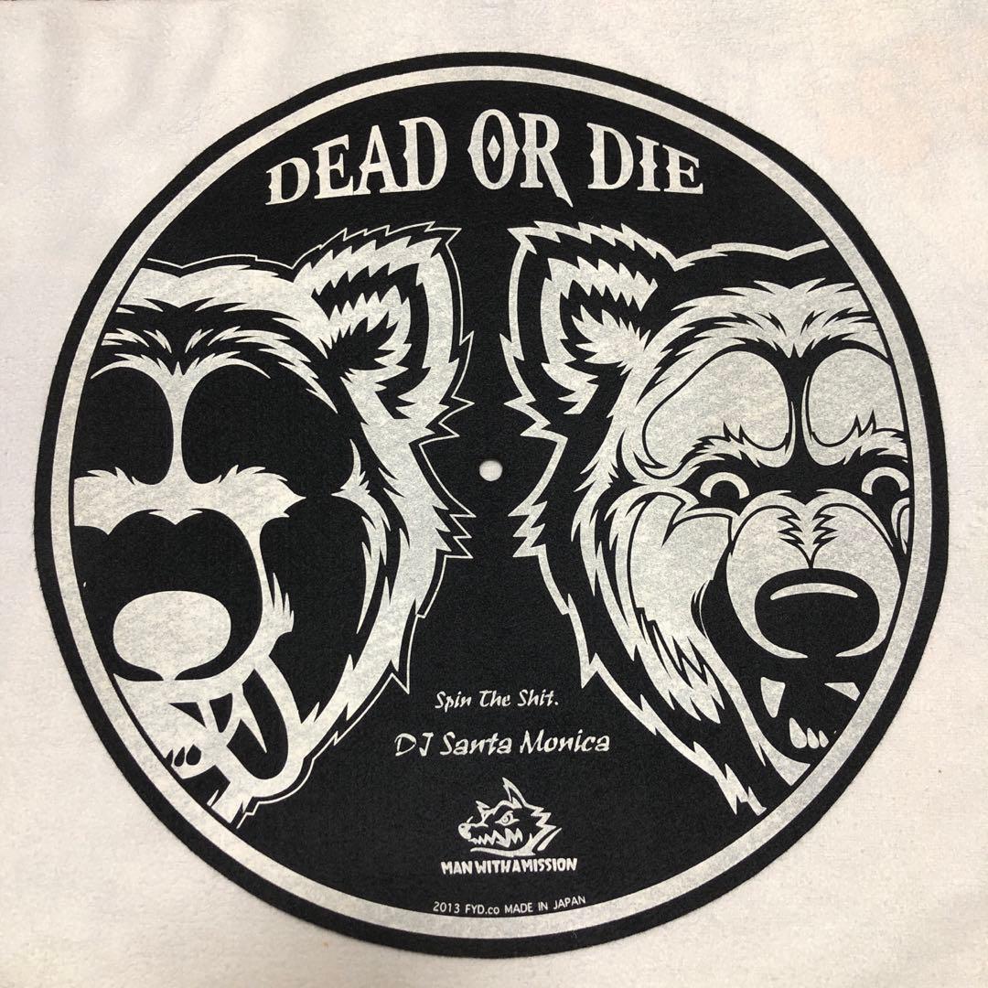 レア マンウィズ DJサンタモニカ スリップマット風ランチョンマット