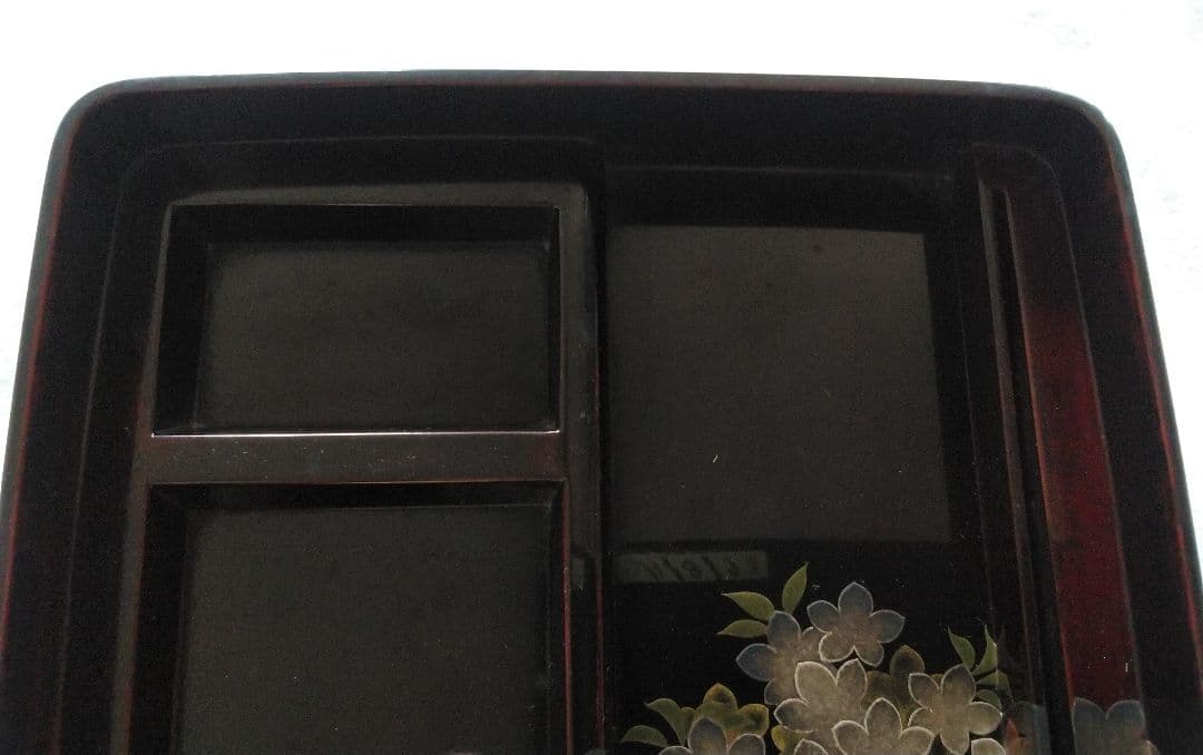 本漆塗り硯箱 六歌仙之図【昭和天皇へ作品献上者】本漆塗り・文箱