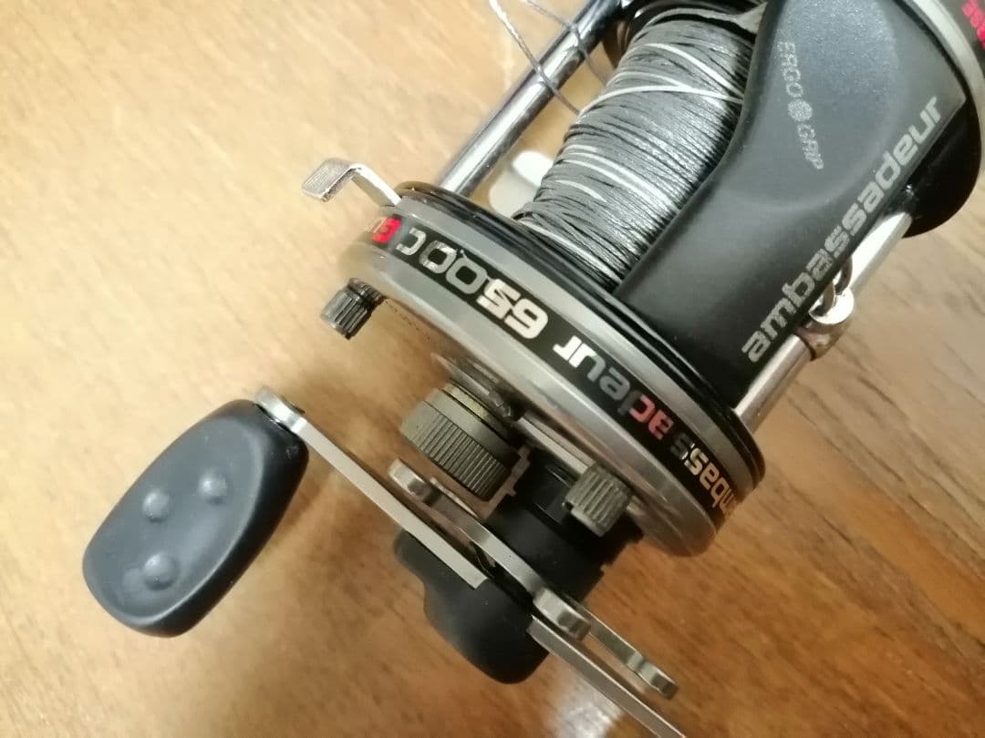 アンバサダー6500Cガンナー中古雷魚に