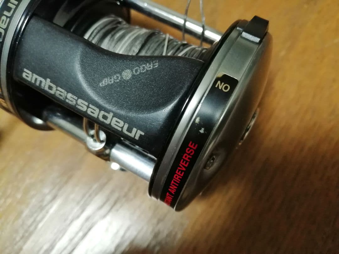 アンバサダー6500Cガンナー中古雷魚に