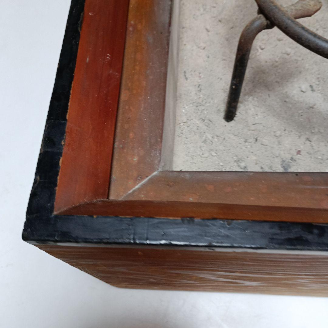 角 火鉢と 炭 と 五徳 セット