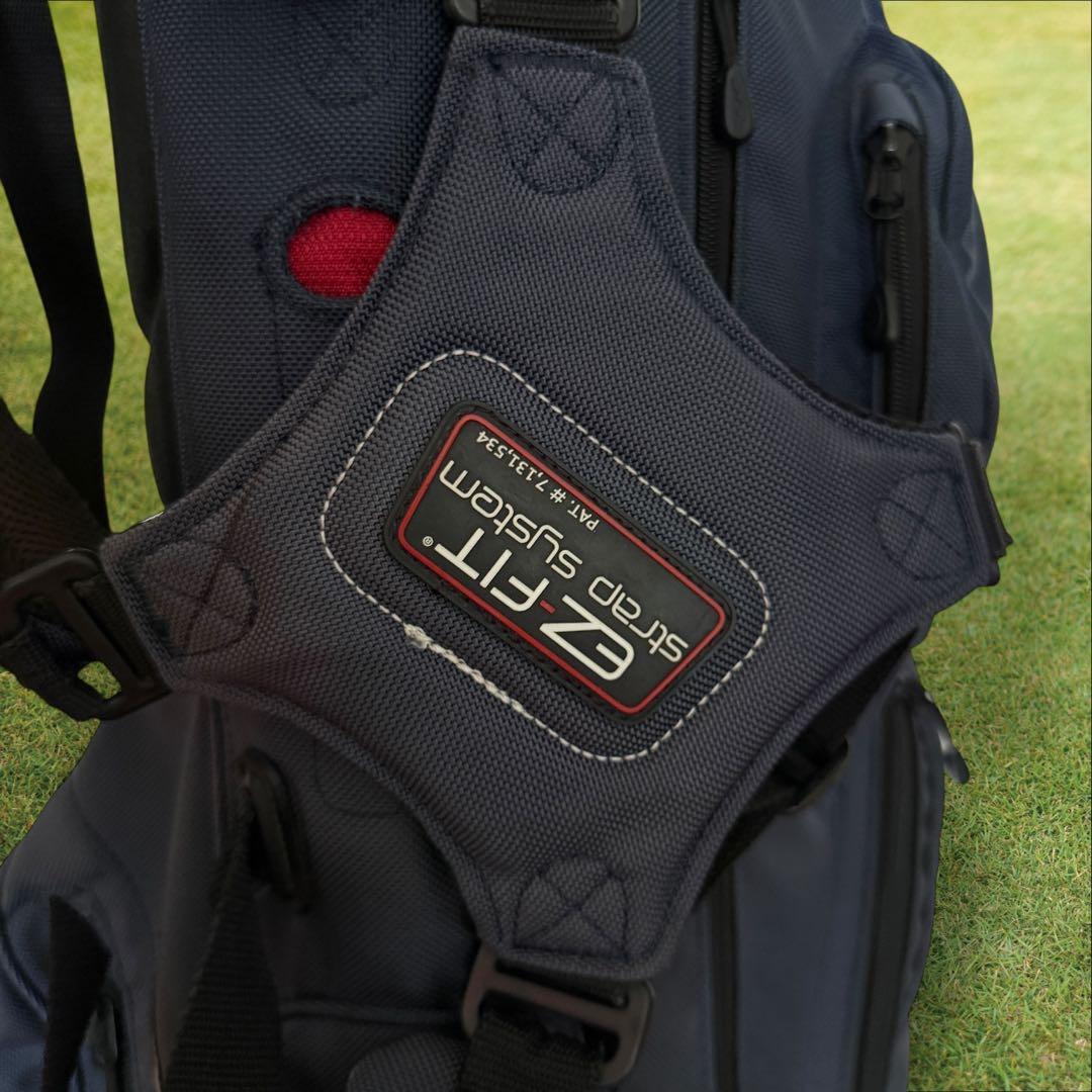 ブリーフィングゴルフ　ビームスゴルフ　キャディ バッグ　スタンド式　軽量　コラボ