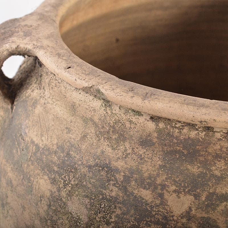 朝鮮美術　須恵器　新羅土器　新羅無釉土　四獣耳壺　M　R7540F