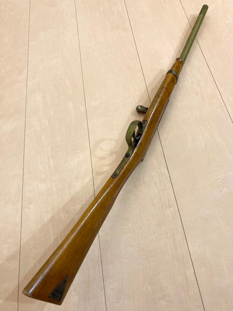 射的銃　バネ式　お祭り　縁日　アンティーク　ヴィンテージ　昭和レトロ　コルク銃