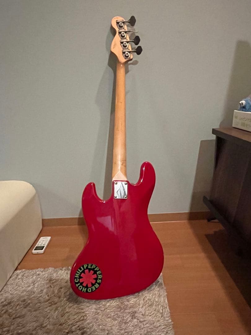Squier /fender ジャズベース レッド