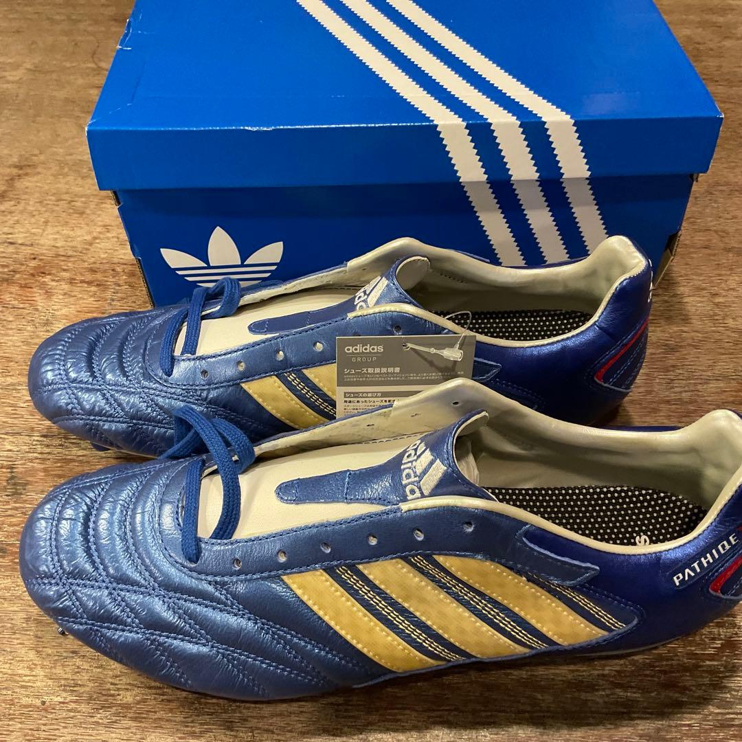 アディダス パティーク X TOP (U42624)サッカー スパイク ブルー