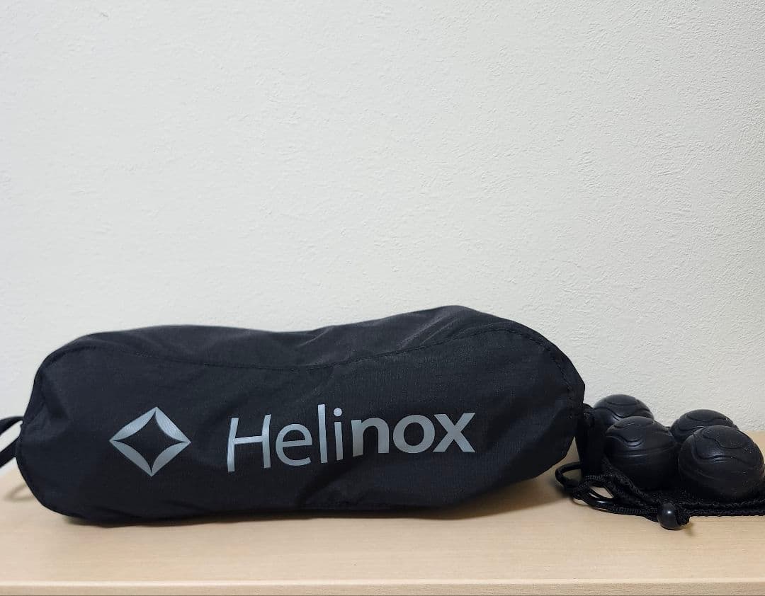 【極美品】Helinox ヘリノックス　チェアワン　オールブラック