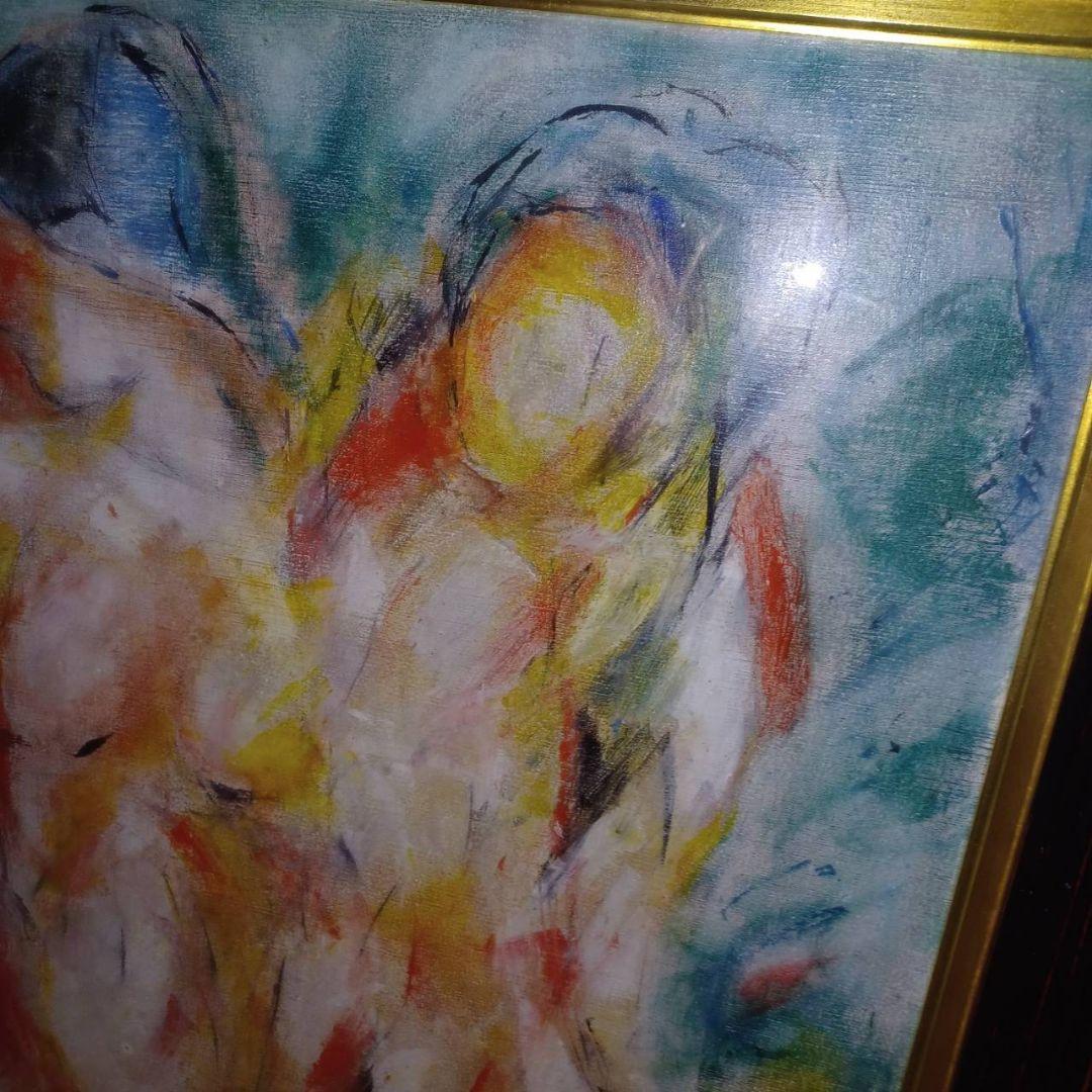 田島英昭　油絵　１０号　東京芸大