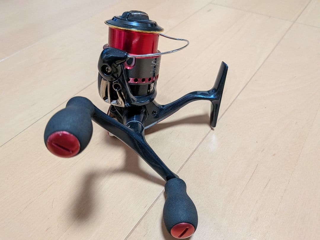 ゼットキュー　シマノ　セフィア 2500SDH　エギングアオリイカ　リール