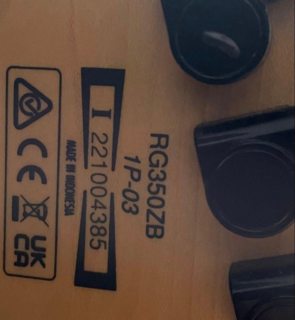 Ibanez RG350ZB WB ケース付き ジャンク？