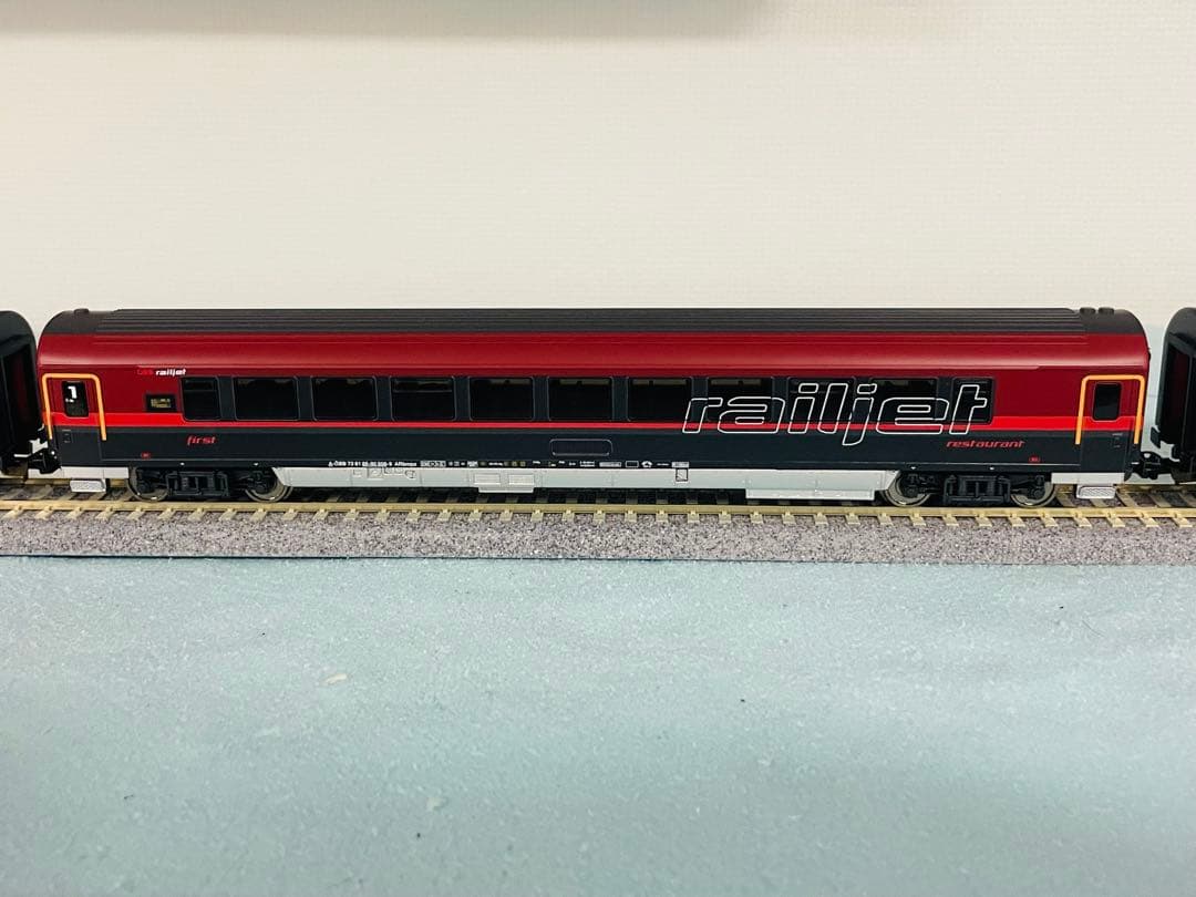 PIKO製 railjet スターターセット + 増結２両 HOゲージ