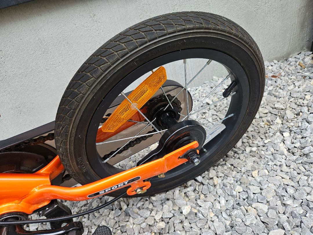 ストライダー 14x STRIDER サンシャインオレンジ(自転車カバー付)