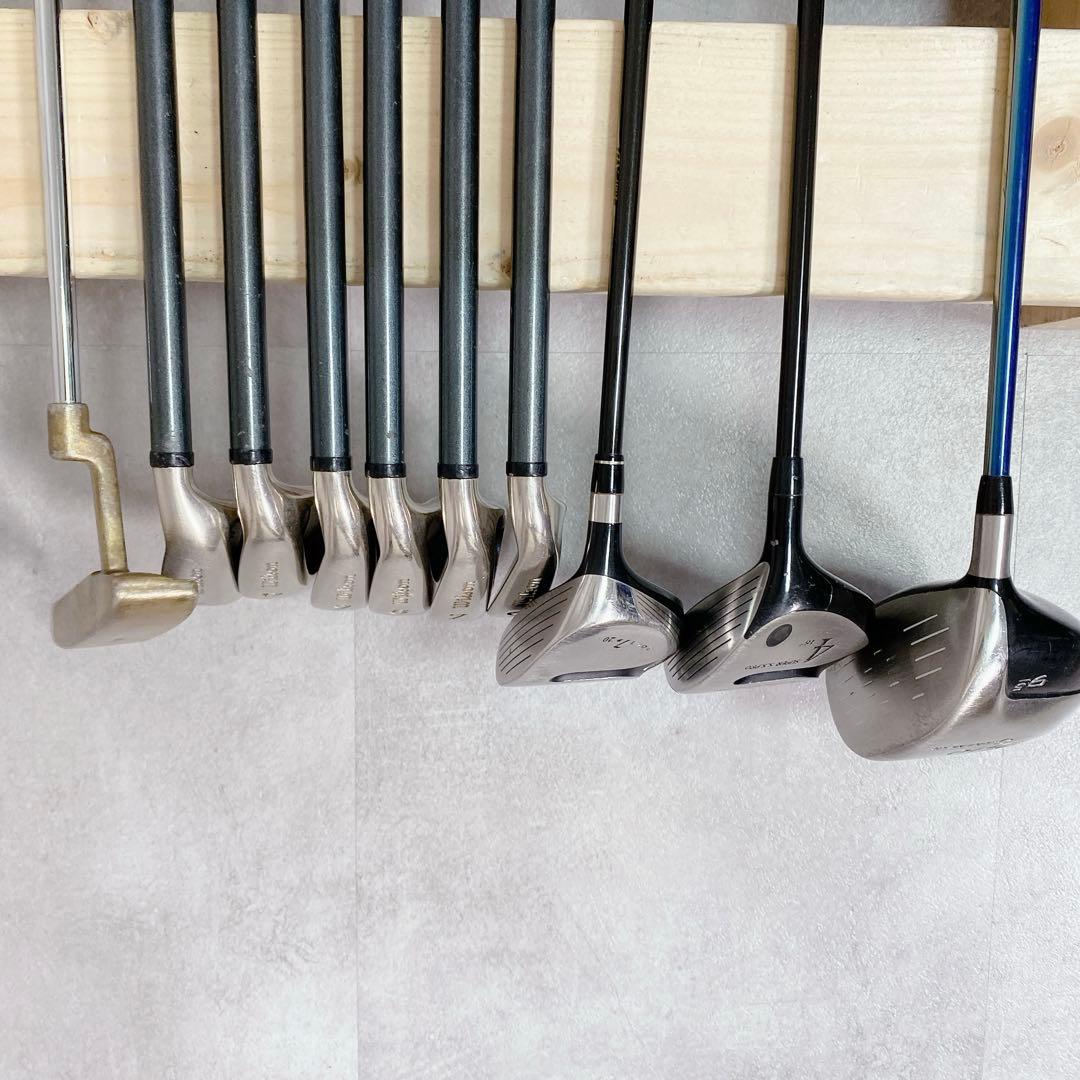 V851 テーラーメイド 他 ゴルフクラブ メンズ フルセット 紫 初心者