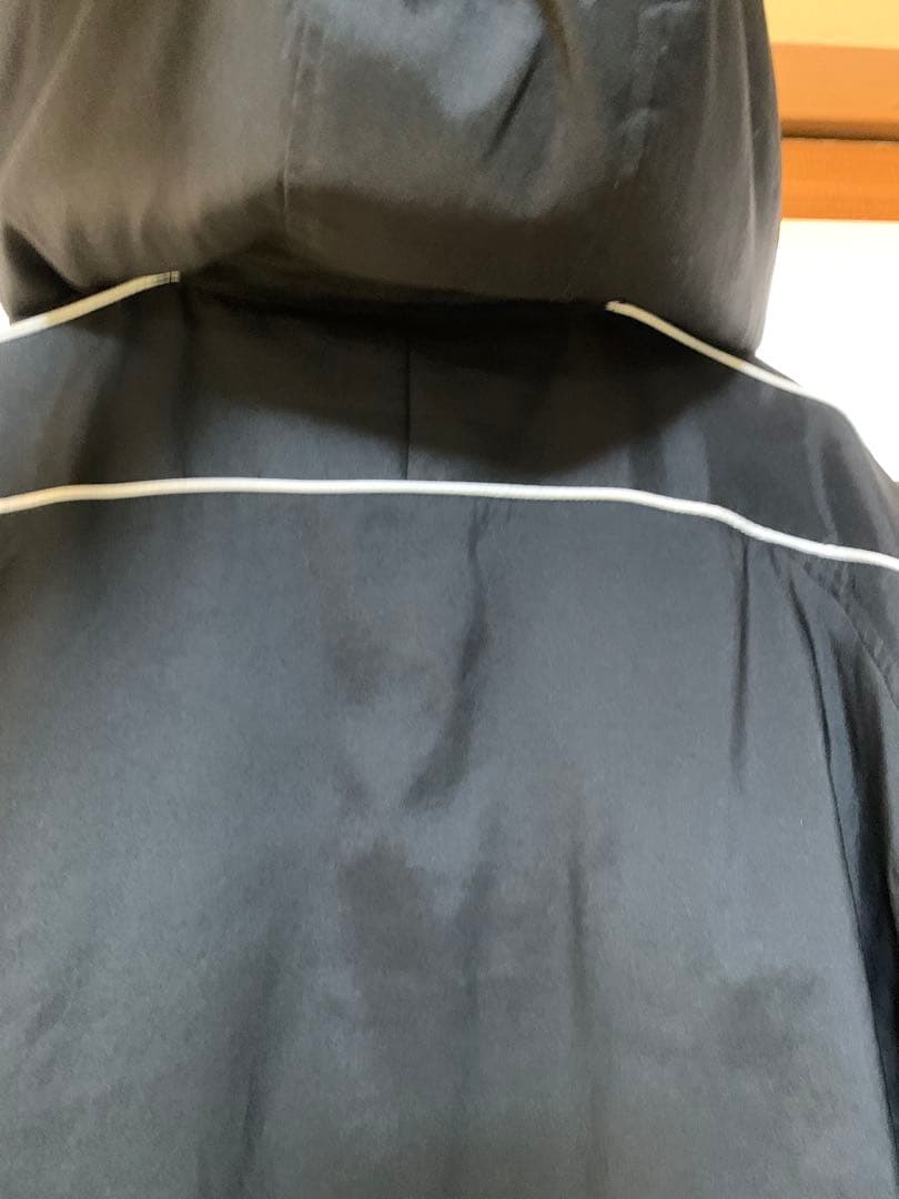 カンタベリー ロングベンチコート メンズL ブラック黒　ラグビー　試合観戦