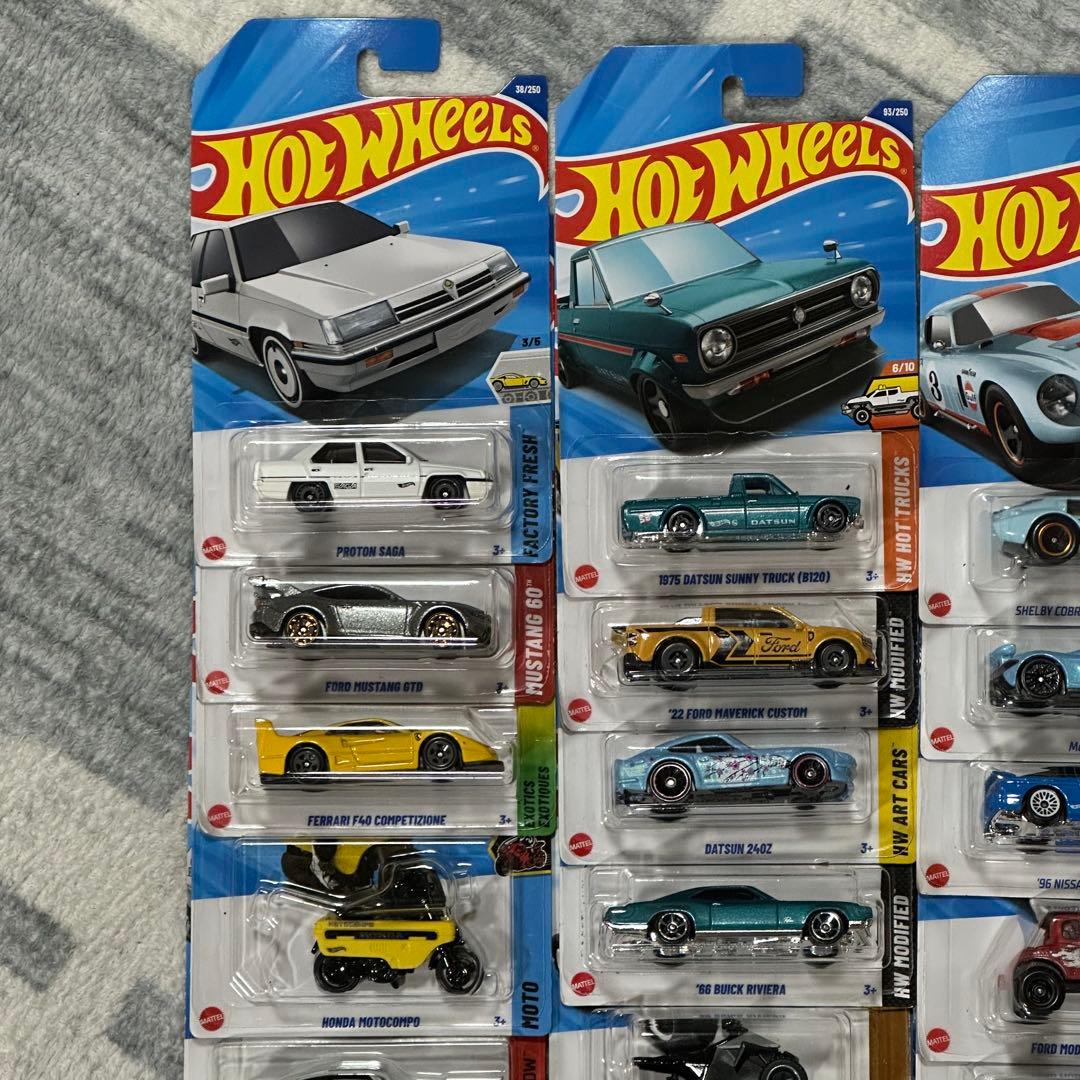 ホットウィール ベーシック 36台セット⑤ フェラーリ GT-R等