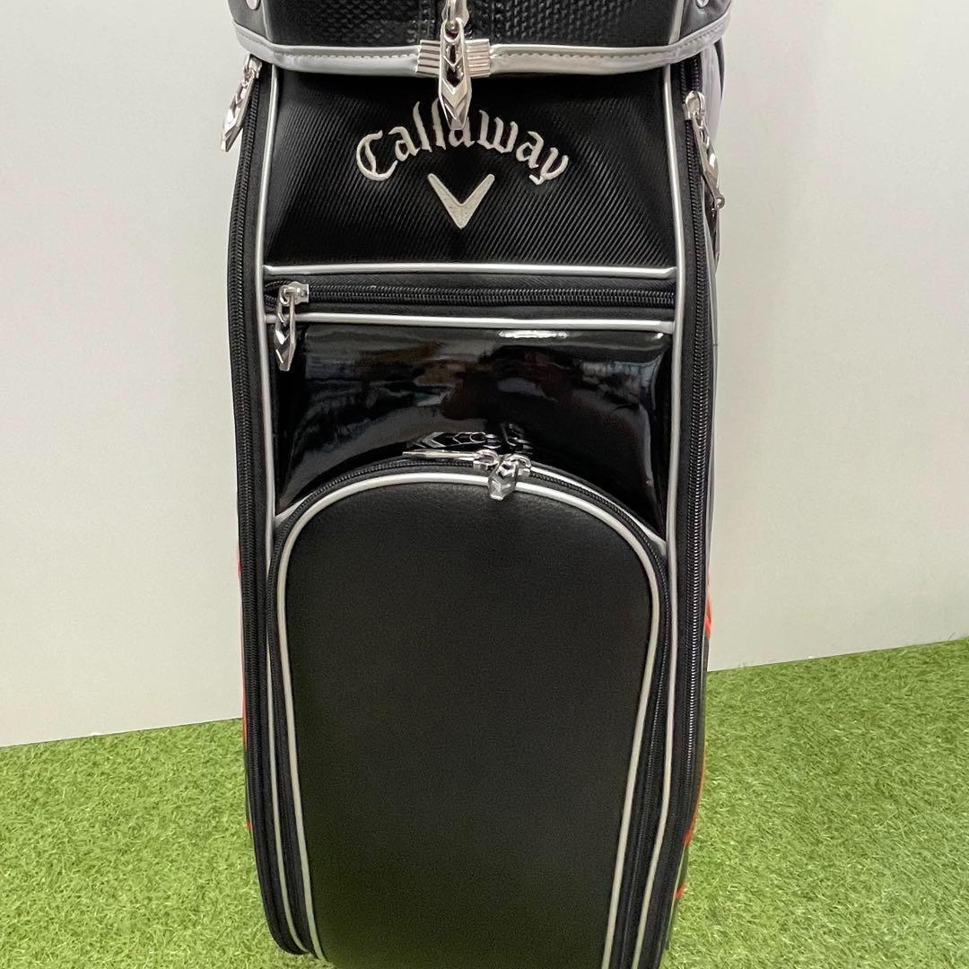 新品 キャロウェイ XHOT キャディバッグ 黒色 ブラック Callaway