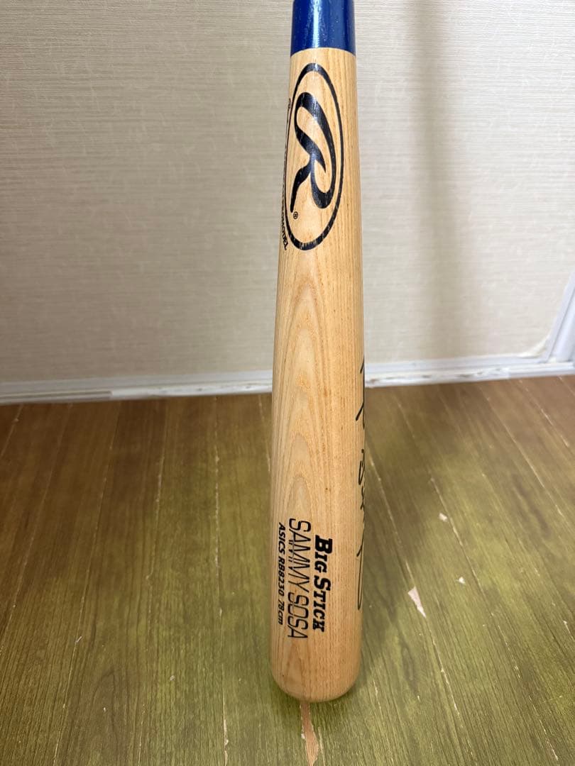 長嶋茂雄直筆サインバット　ローリングス　室内保管