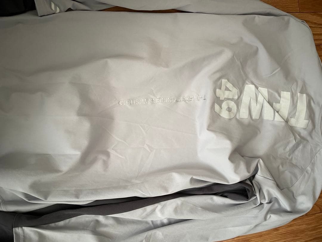 TNF グレー 長袖シャツ XL