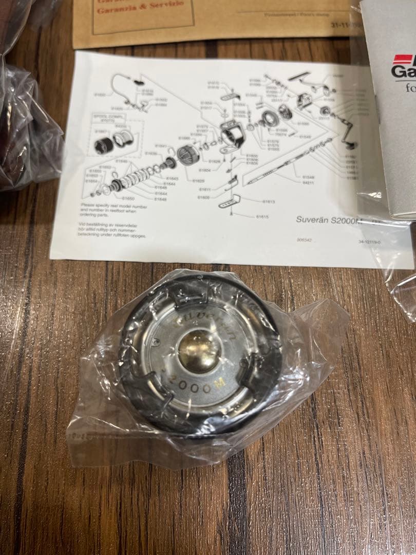 アブガルシア Abu Garcia Suveran S2000Mスピニングリール