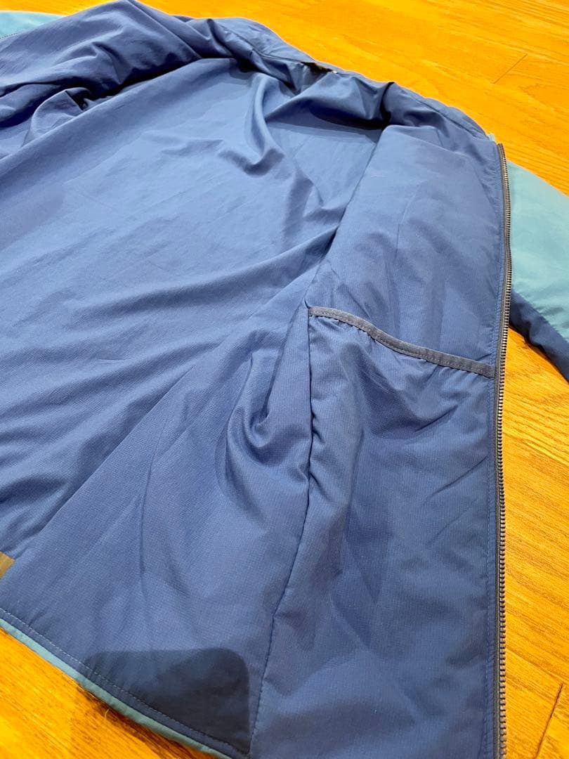 Patagoniaパタゴニアメンズ サーマルエアシェッドジャケット XS ブルー