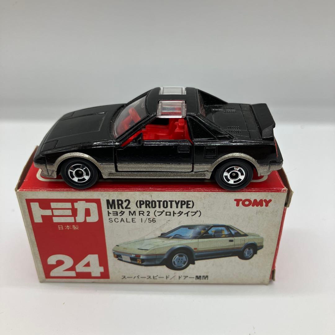 赤箱日本製トミカ　トヨタMR2