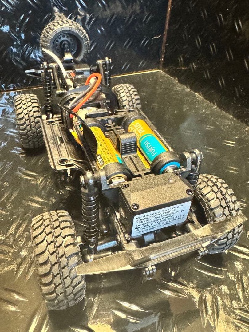 ミニッツ 4×4 ジープ　ラングラー　アンリミテッド　ルピコン　充電電池付き