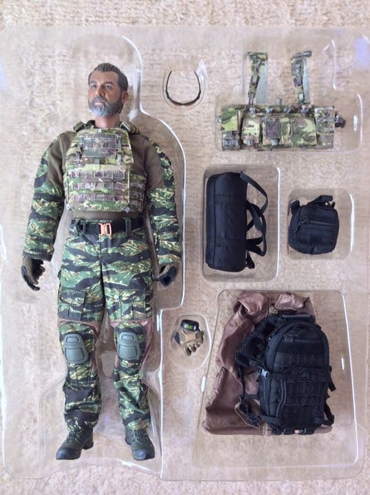 1/6 ミリタリー フィギュア アクション 傭兵 兵士 軍人 カスタム AK47