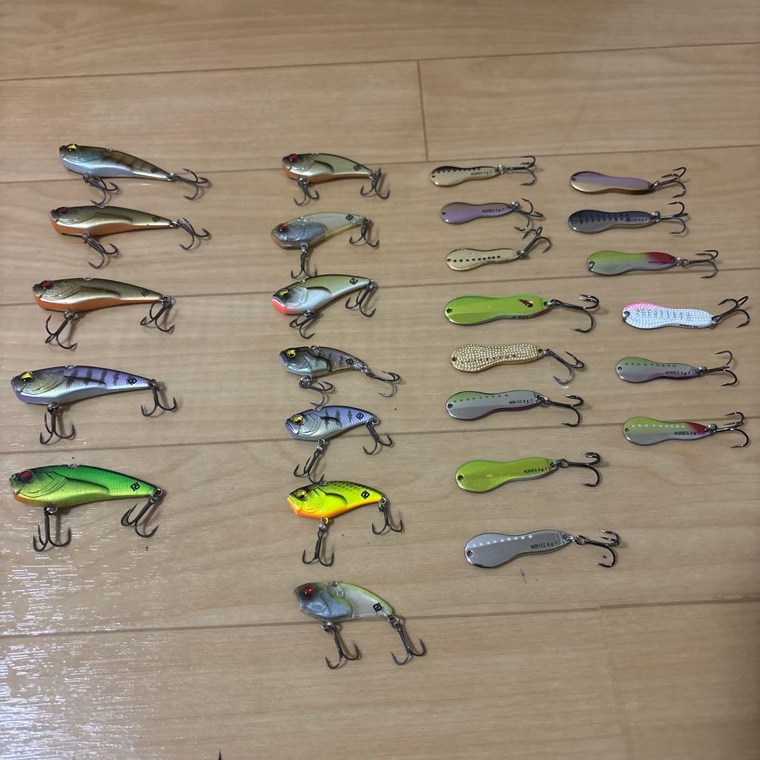 バス釣り引退セット　ノリーズルアー多数