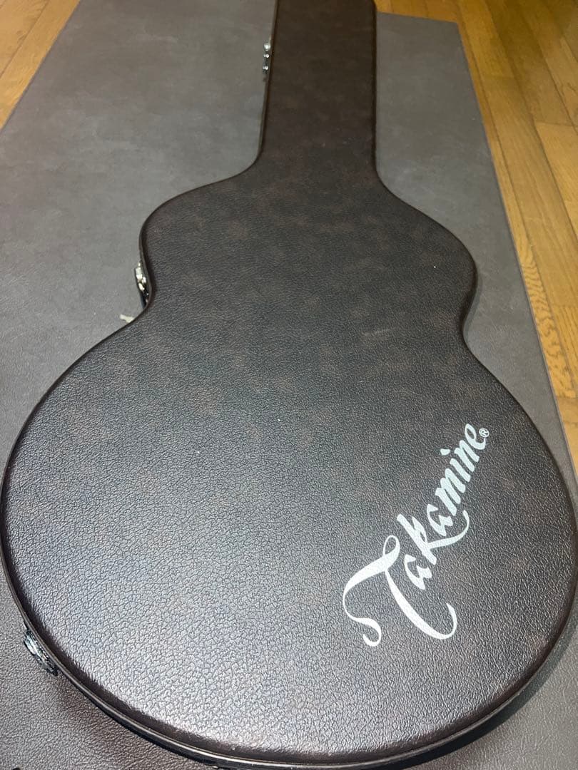 タカミネ アコギ PT108 ハードケースとストラップ付き