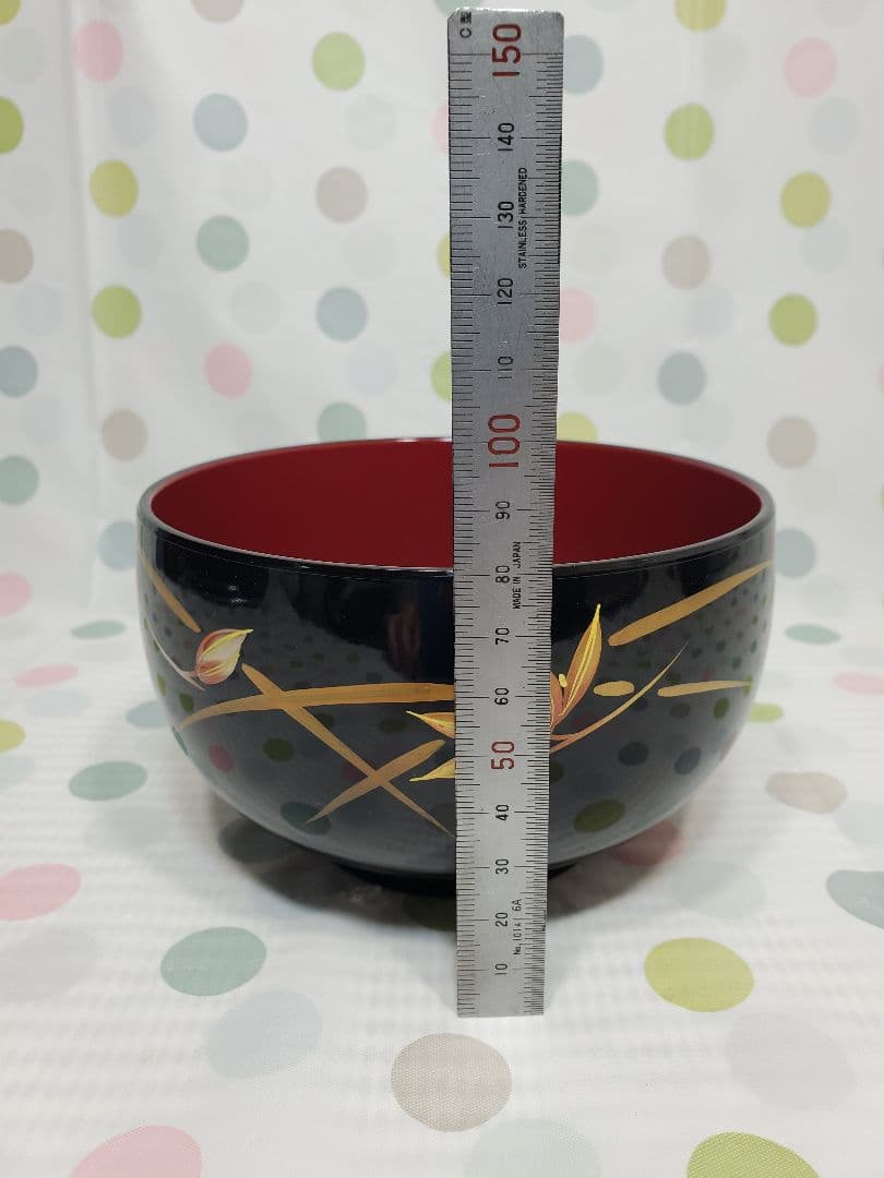 高岡漆器 【松翠】汁椀5客セット【美品】 【希少/レトロ品】