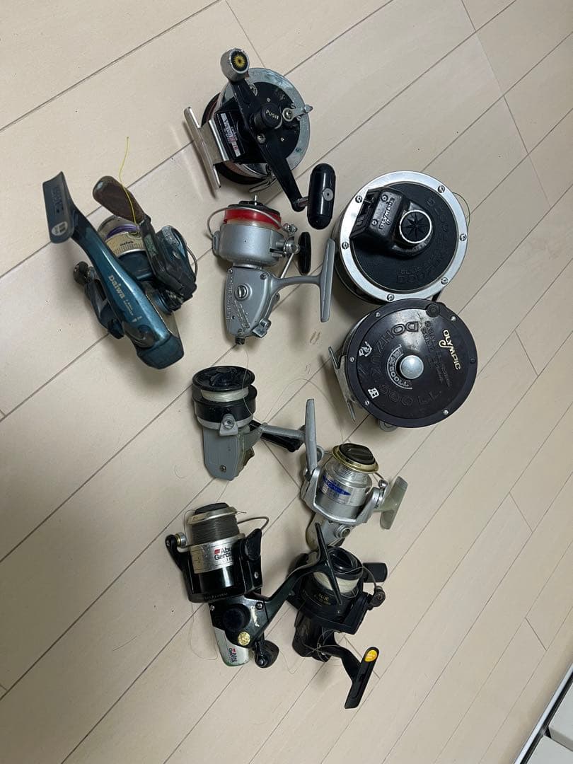 釣り　リール　9個