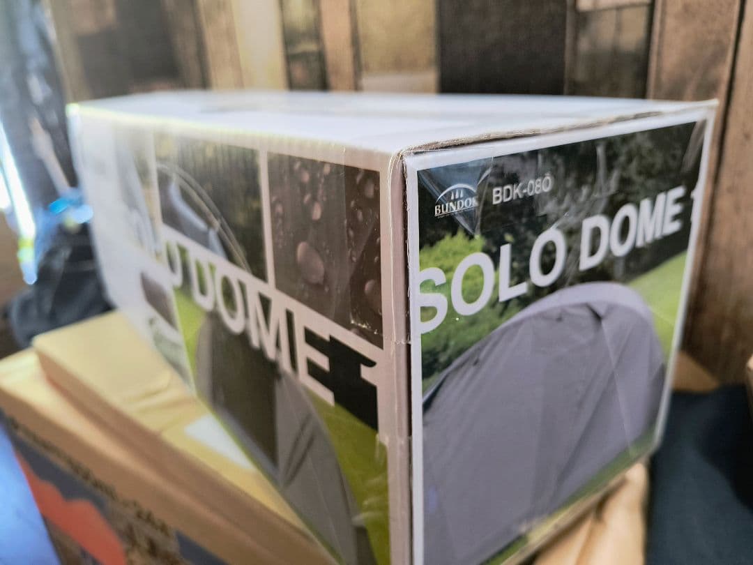 BUNDOK SOLO DOME 1 オリーブ色 BDK-08O