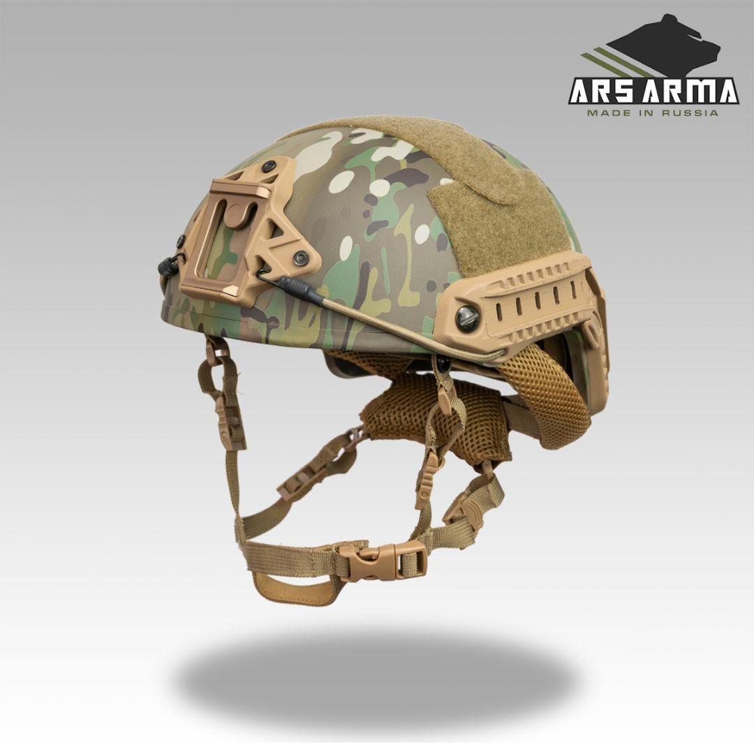 実物 Ars Arma製fast mt防弾ヘルメット nij3a ロシア　装備