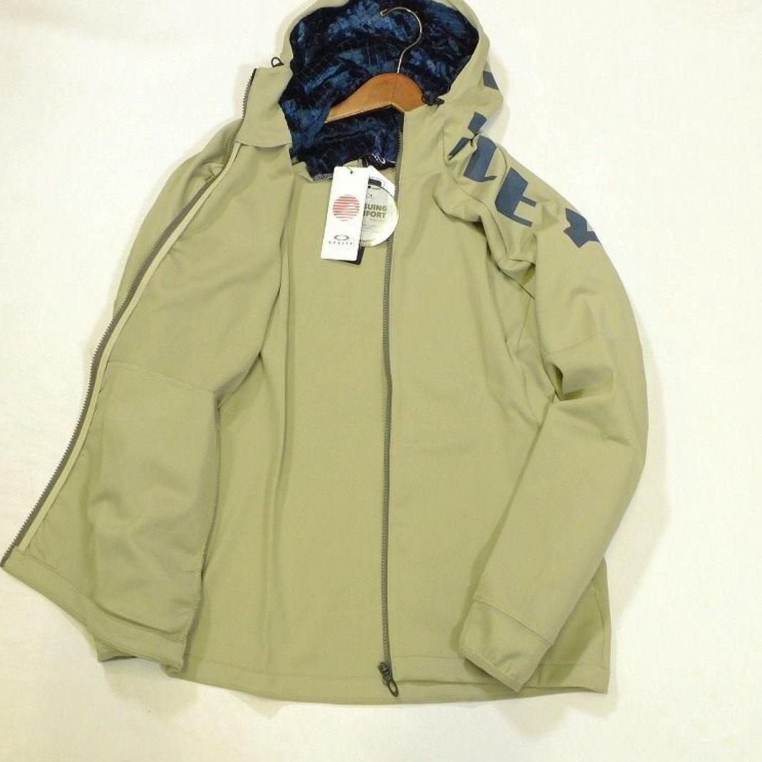 新品 オークリーフーディー ジップジャケット L 4WAYストレッチ メンズ
