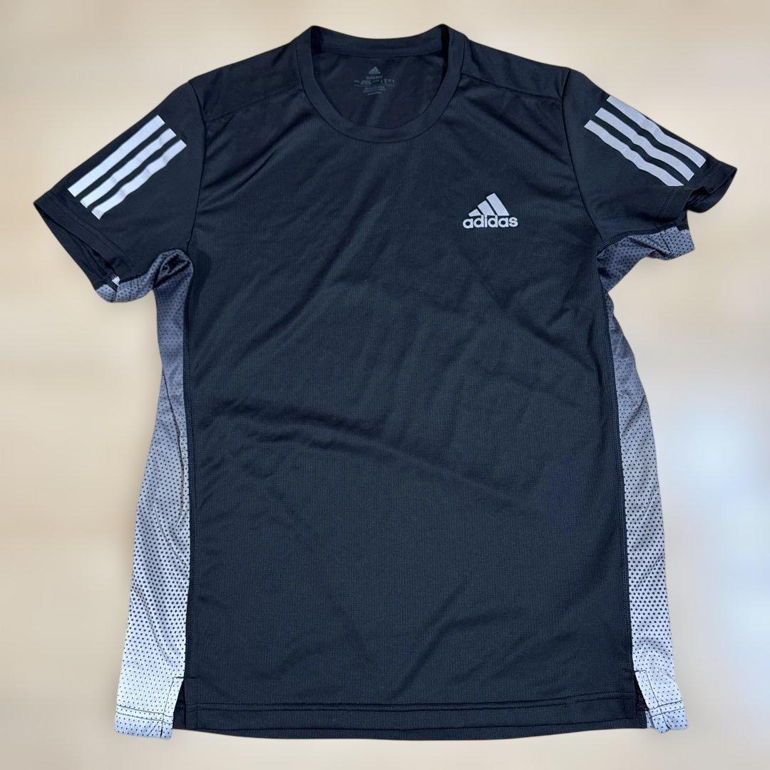 adidas オンザラン　ランニング上下セット Tシャツ