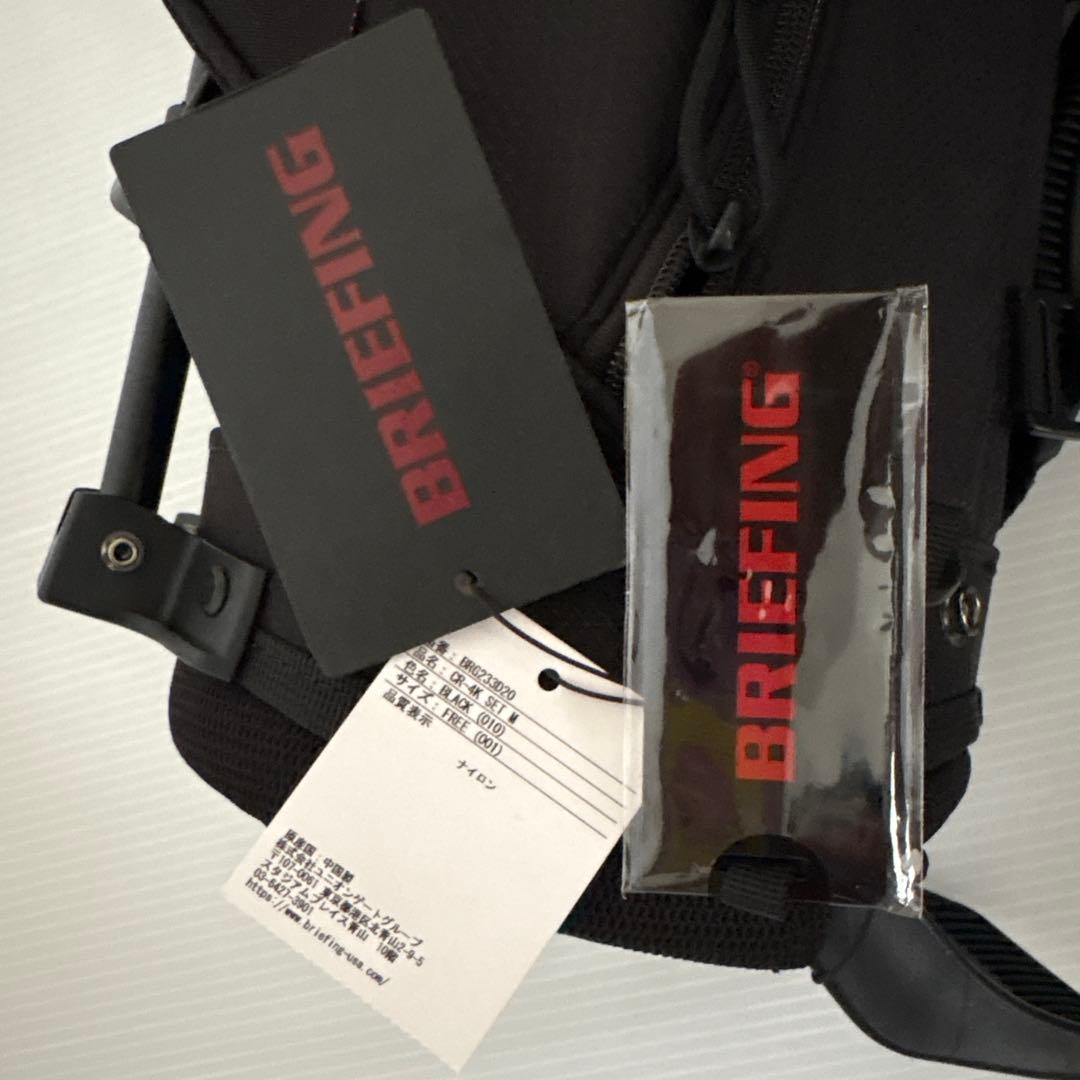 ブリーフィング　キャディバッグセット ブラック　キッズ　ジュニア