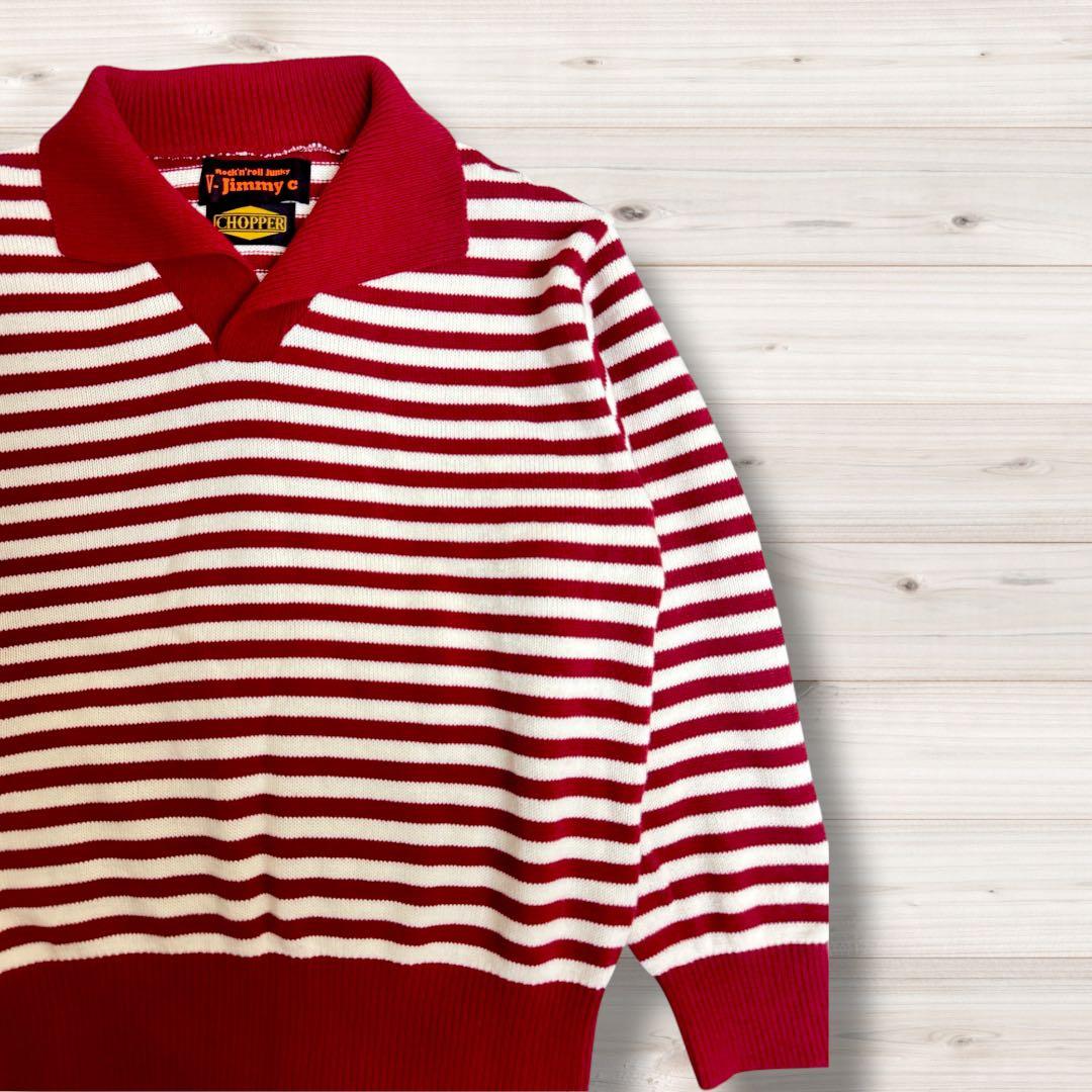 CHOPPER COOLS チョッパー ボーダー ニット 佐藤秀光 80s 原宿