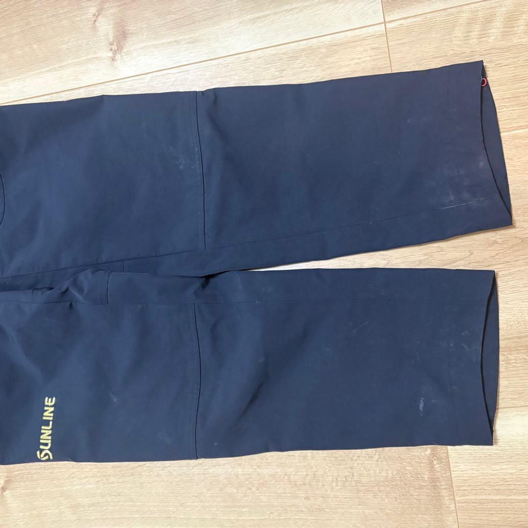 SUNLINE レインウェア Mサイズ 黒　(SUW-23301)