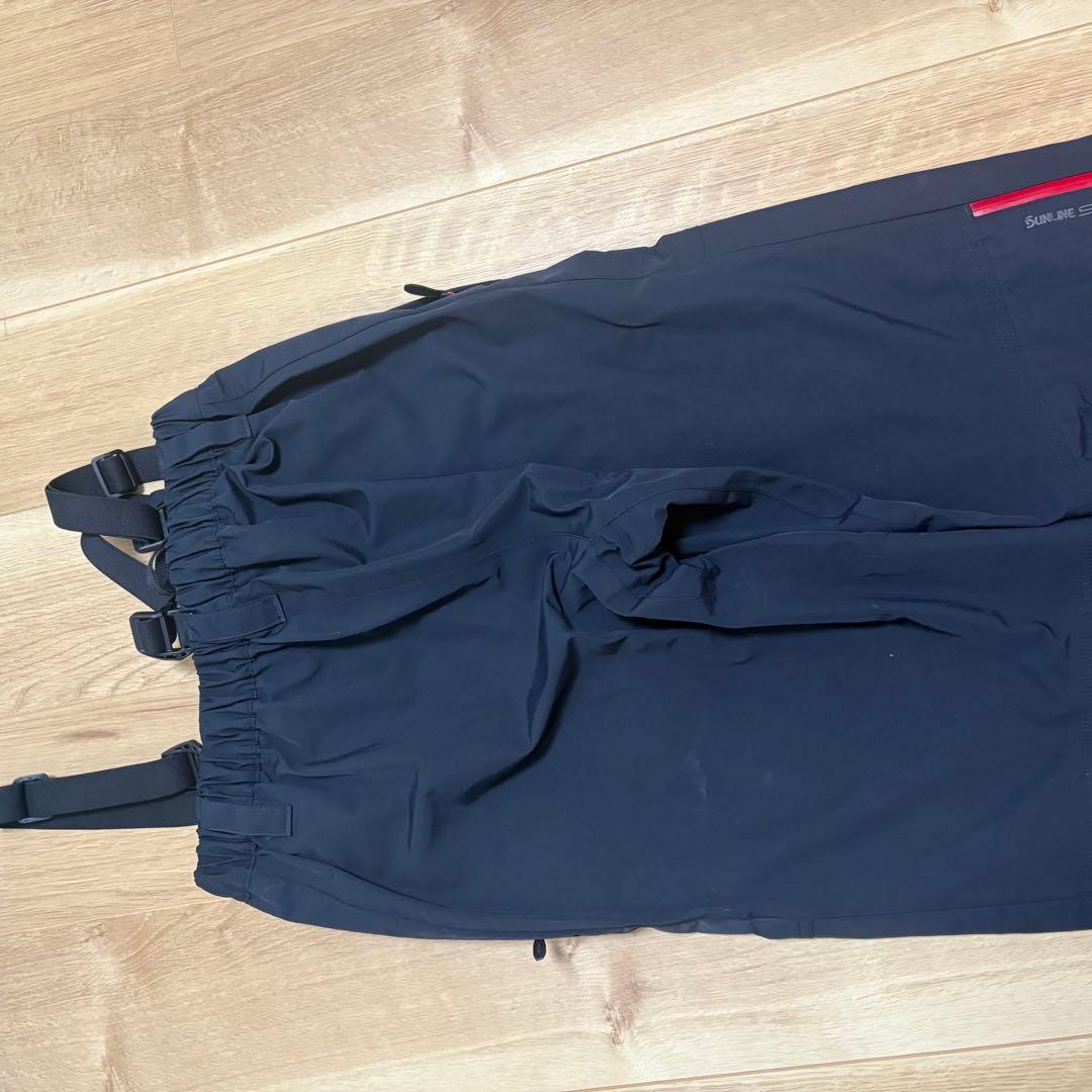 SUNLINE レインウェア Mサイズ 黒　(SUW-23301)