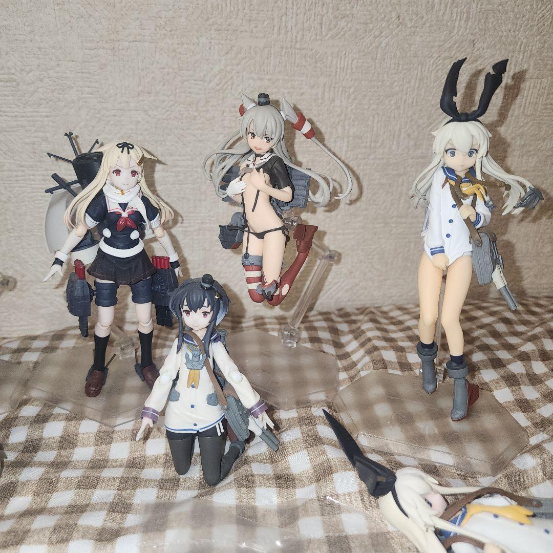 艦これ figma 時雨 夕立 天津風等8体セット まとめ売り