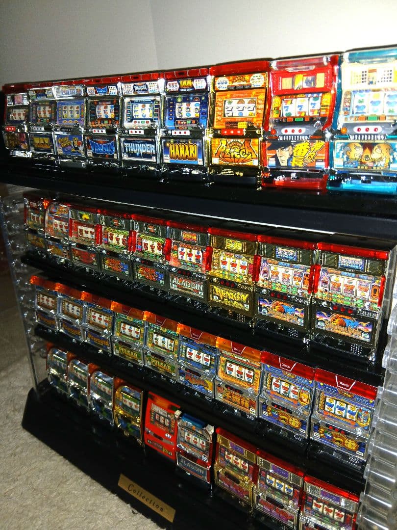 パチスロ フィギュア 36個セット ユニバ 山佐 サミー 大都技研