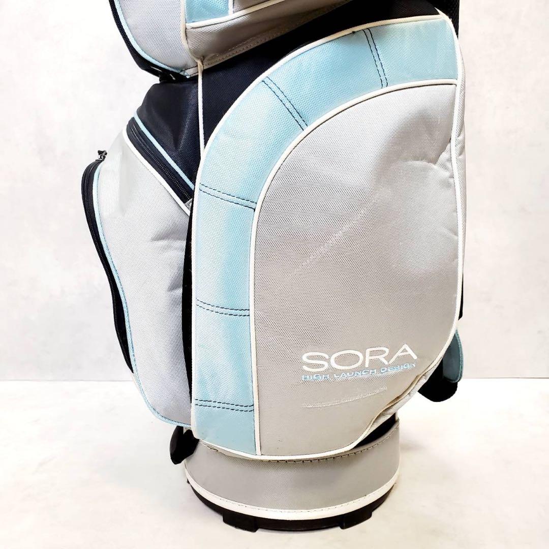 MIZUNO SORA キャディバッグ ゴルフバッグ 10分割 口枠 ミズノ