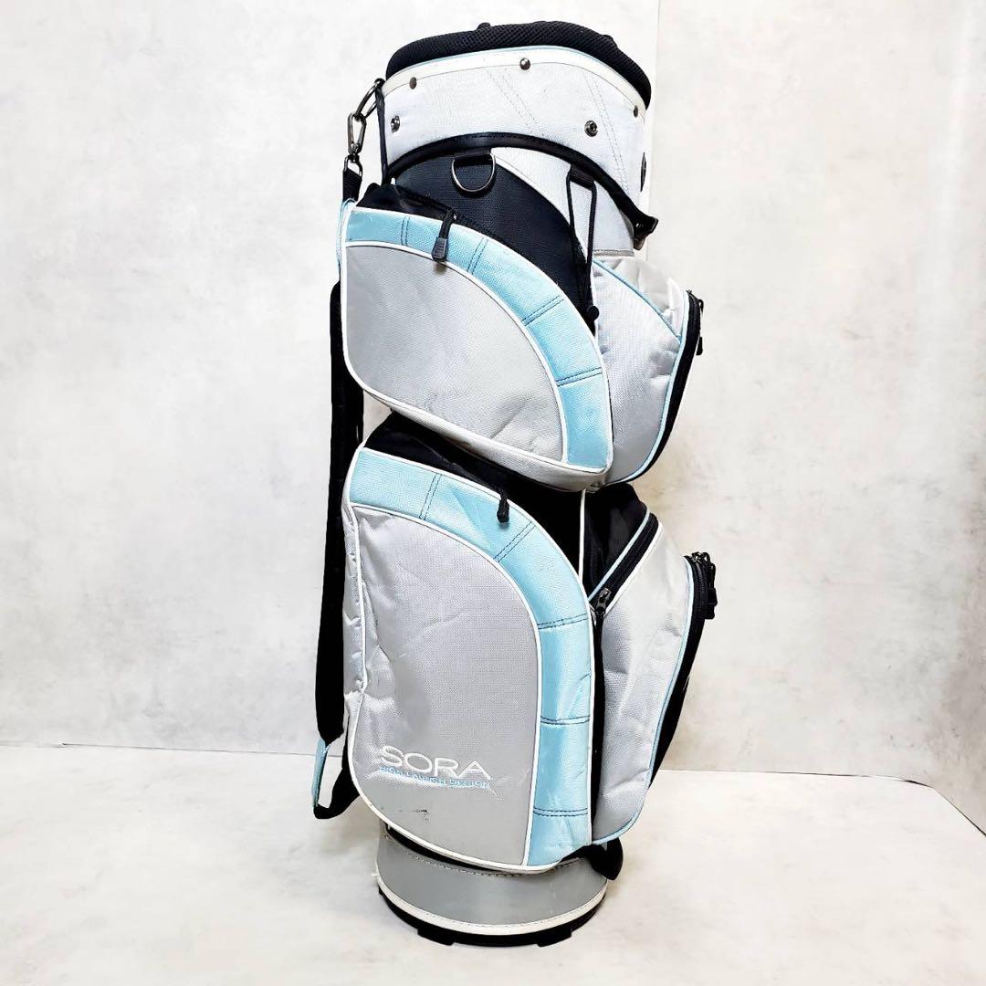 MIZUNO SORA キャディバッグ ゴルフバッグ 10分割 口枠 ミズノ