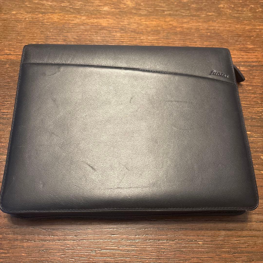 ファイロファックス　システム手帳　黒