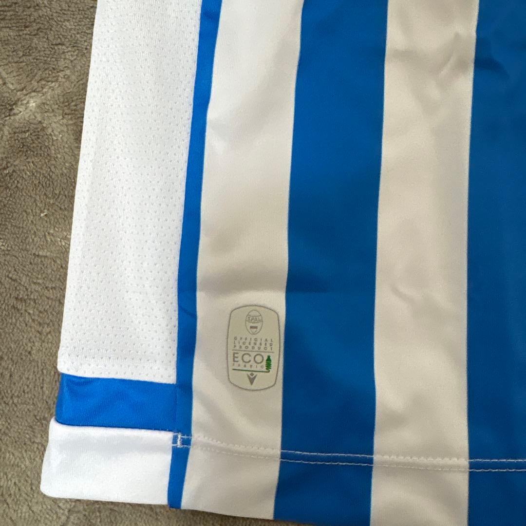 S.P.A.L. 選手用　試合用ユニフォーム　セリエB プラティ選手　証明書付