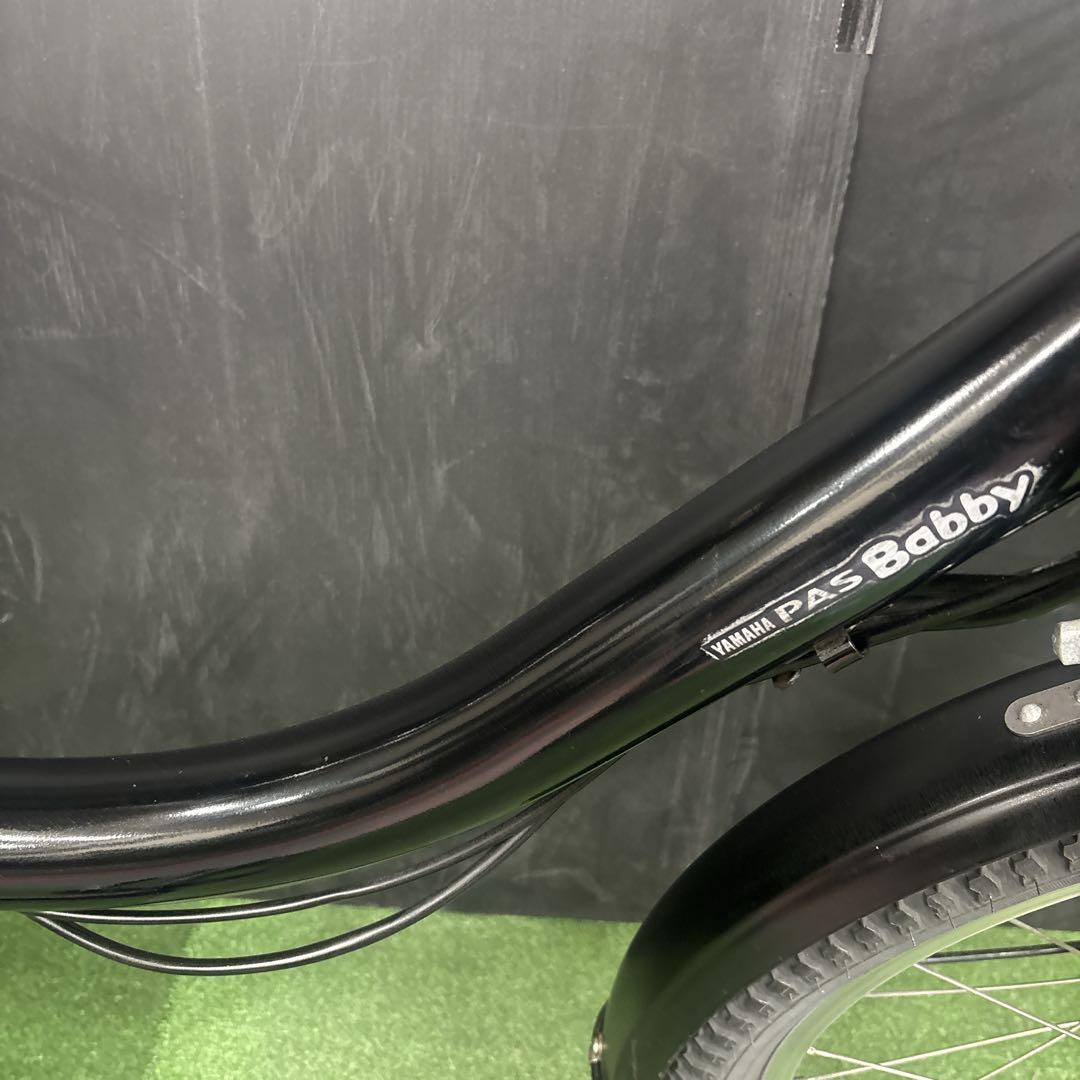 電動自転車 YAMAHA PAS Babby ブラック 3人乗り対応　50⚫️