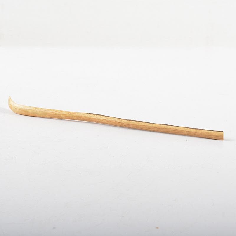 茶道具　茶杓　銘「逢來」　建仁寺　竹田益州筒箱書付　共筒共箱　N　R5775